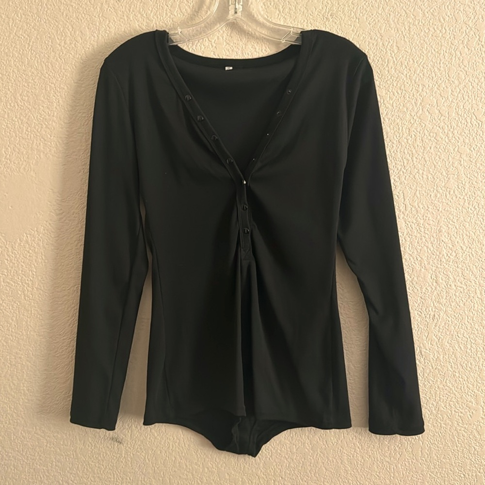 Deep V Bodysuit